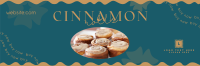 Tasty Cinnamon Rolls Twitter header (cover) Image Preview