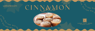 Tasty Cinnamon Rolls Twitter header (cover) Image Preview