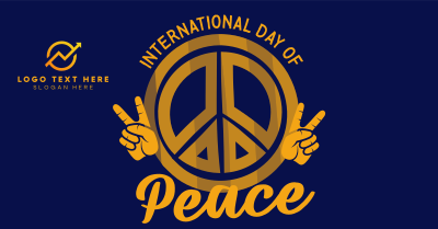 Peace Day Symbol Facebook ad Image Preview