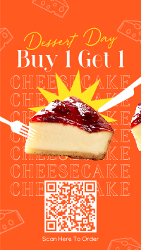 Cheesy Cheesecake Instagram reel Image Preview