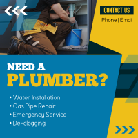 Simple Plumbing Services Linkedin Post Image Preview