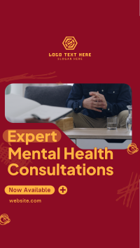 Mental Health Consultation TikTok Video Design