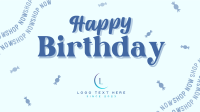 Elegant Birthday Animation Design