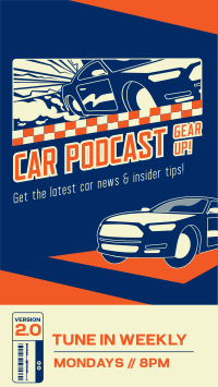 Fast Car Podcast Instagram reel Image Preview