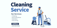 Professional Cleaner Services Twitter post Image Preview