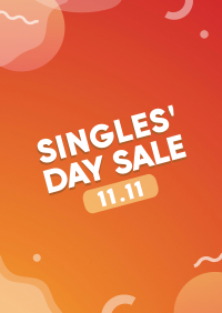 Singles' Day Sale Poster Image Preview