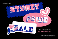 Sydney Pride Stickers Pinterest board cover Image Preview