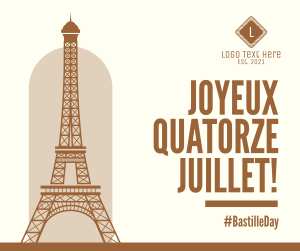 Bastille Eiffel Facebook post