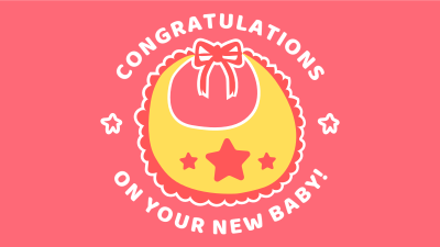 New Baby Greetings Facebook event cover Image Preview