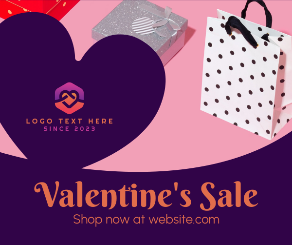 Valentines Day Sale Facebook Post Design Image Preview