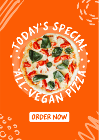 Vegan Pizza Flyer Image Preview