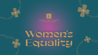 Women Equality Day Animation Design