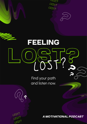 Lost Motivation Podcast Flyer Image Preview