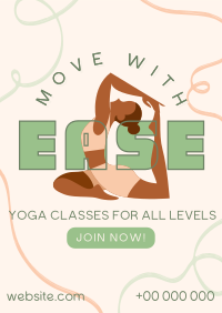 Simple Yoga Class  Poster Image Preview