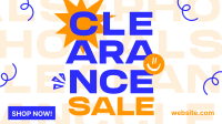 Clearance Sale Scribbles Facebook event cover Image Preview