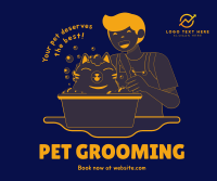 Grooming Cat Facebook post Image Preview