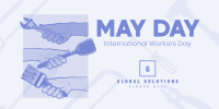 Hand in Hand on May Day Twitter post Image Preview