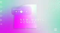 Music Monday Player Facebook Event Cover Design