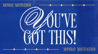 Monday Motivation Facebook Event Cover Design