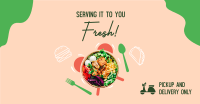 Fresh Vegan Bowl Facebook Ad Design