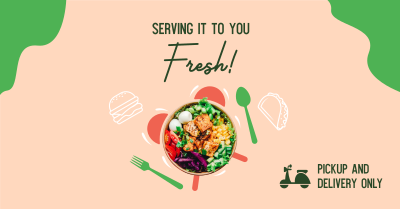 Fresh Vegan Bowl Facebook ad Image Preview