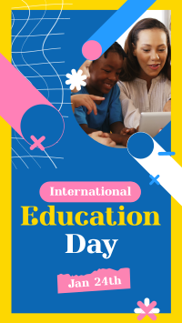 Happy Education Day  TikTok video Image Preview