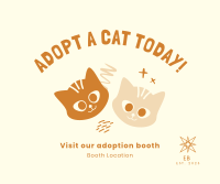 Adopt A Cat Today Facebook Post Image Preview