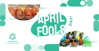 Vivid April Fools Facebook Ad Design