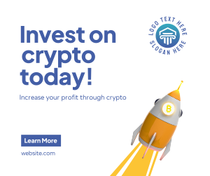 Crypto to the Moon Facebook post Image Preview