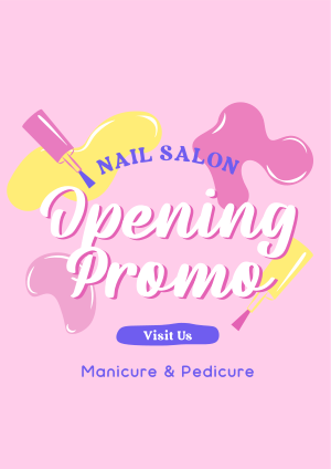 Nail Salon Promotion Flyer Image Preview