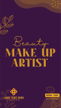 Beauty Make Up Artist Instagram Story Design