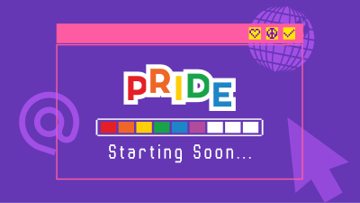 Pride Party Loading Facebook event cover Image Preview