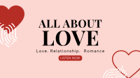 All About Love Facebook event cover Image Preview