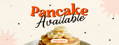 Pancakes Now Available Facebook cover Image Preview