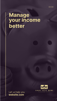 Piggy Bank Facebook story Image Preview