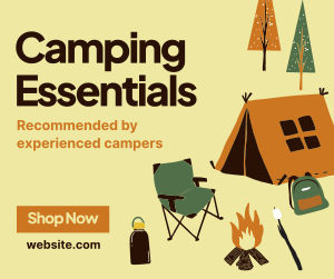 Quirky Outdoor Camp Facebook post Image Preview