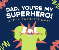 Father's Day Scribble Facebook post Image Preview