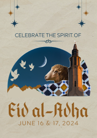 Collage Eid Al Adha Flyer Image Preview