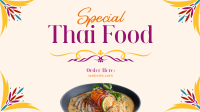 Special Thai Food Facebook event cover Image Preview