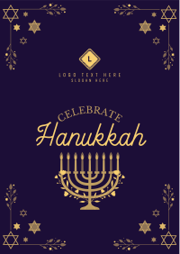 Hannukah Celebration Flyer Design