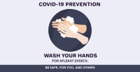 Wash Your Hands Facebook ad Image Preview