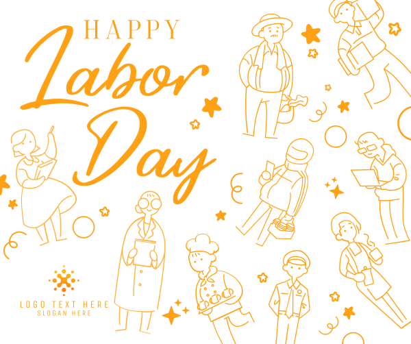 Labor Day  celebration Facebook Post Design Image Preview