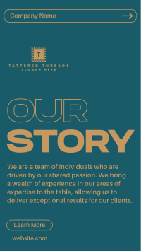 Company Story Intro TikTok Video Image Preview