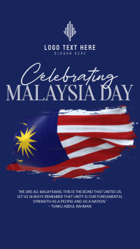 Malaysia Flag Independence YouTube short Image Preview