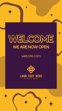 Welcome Now Open Instagram reel Image Preview