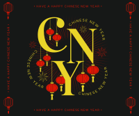 Elegant Chinese New Year Facebook Post Design