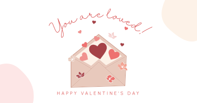 Valentine Envelope Facebook ad Image Preview