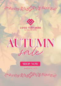 Special Autumn Sale  Poster Design