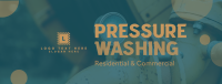Pressure Wash Service Facebook cover Image Preview