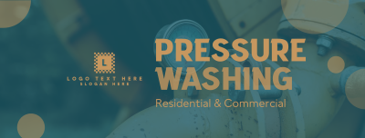 Pressure Wash Service Facebook cover Image Preview